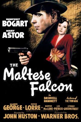 The Maltese Falcon - Klasyczny noir z Humphrey Bogartem w roli prywatnego detektywa!